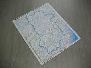 県別レリーフマップ「奈良県」
