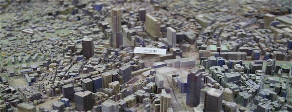 都市模型自動作成3Dプリンタ