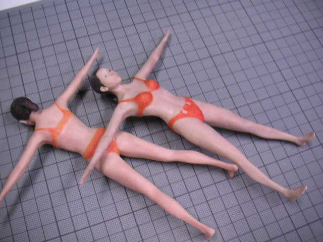 3D着色粉体模型製作による人体模型