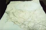 有珠山の立体地図写真