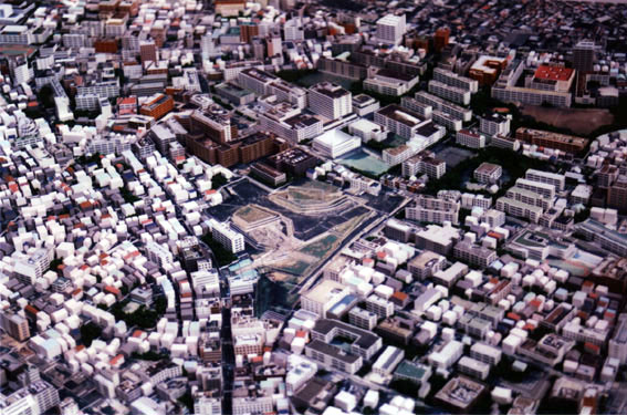 街並み模型写真 １