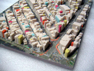 市街地模型（東京都）